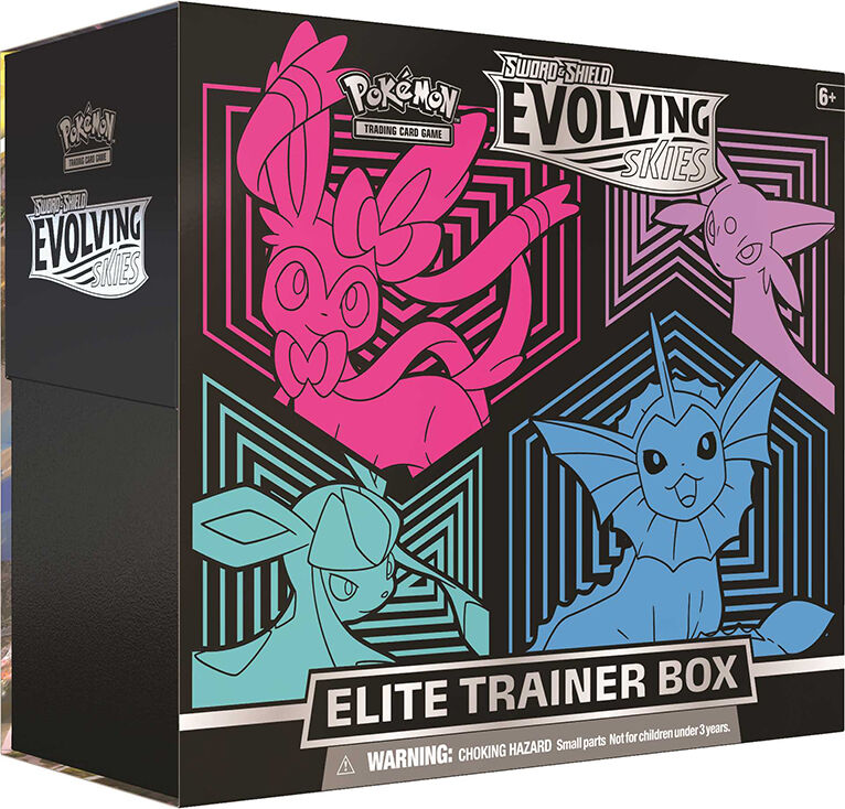 Pokemon Pokémon Swsh7 Evolving Skies Elite Trainer Box – Sylveon & Co