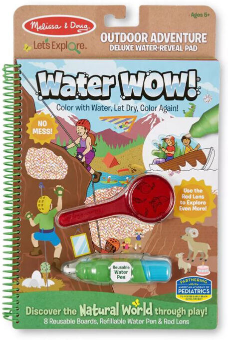 Melissa & Doug Water Wow Deluxe- Outdoor Adventure