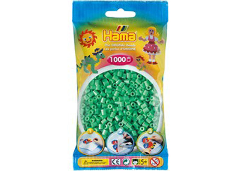 Hama Midi 1000 Perler - Lys Grønn  11