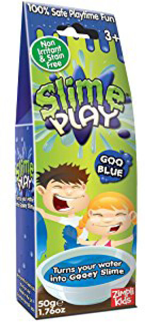 Zimpli Kids Baff Slime Play Badeslim - Blå 50g