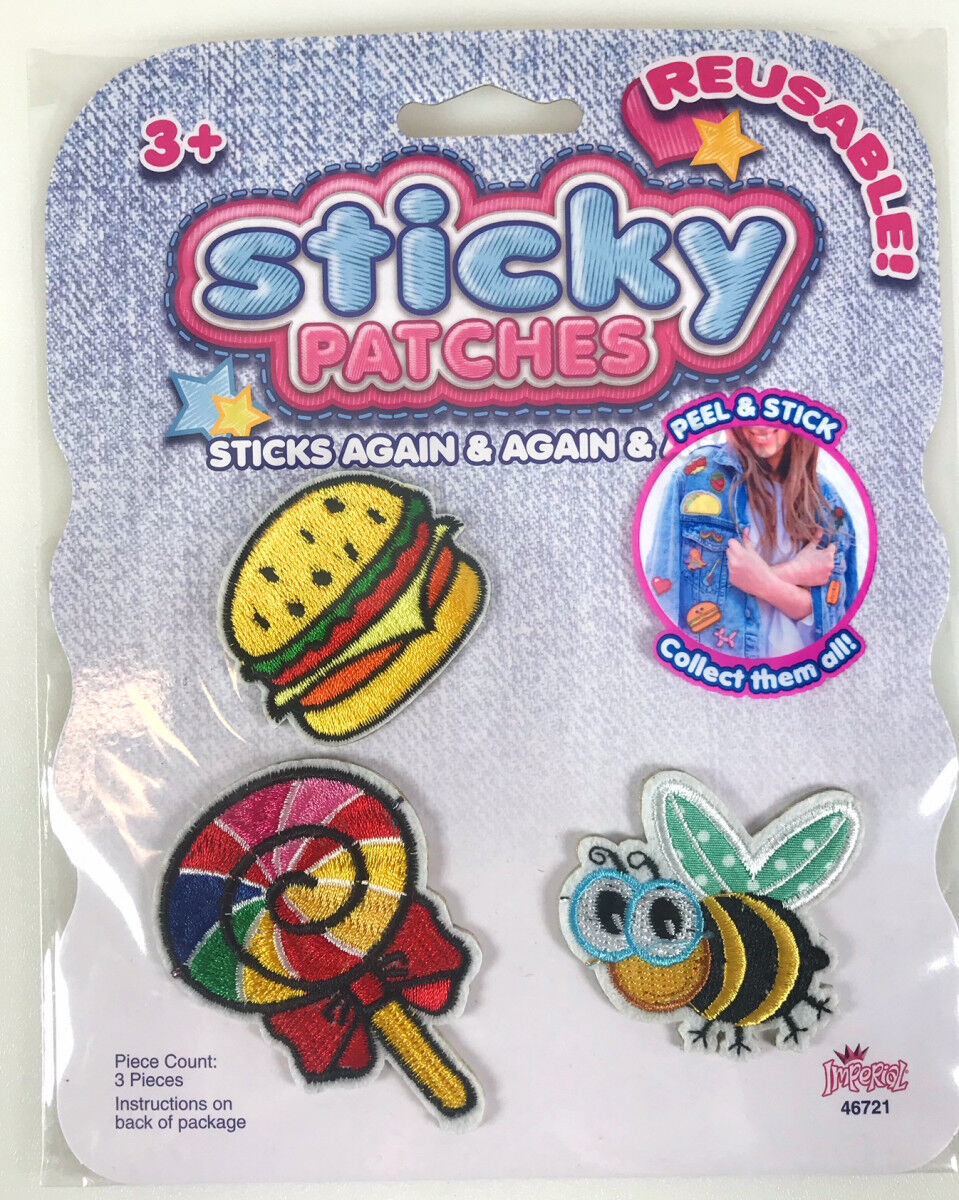 Sticky Patches 3pk - Lollipop