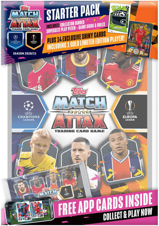 Champions League Match Attax Champions League Starterpakke 20/21