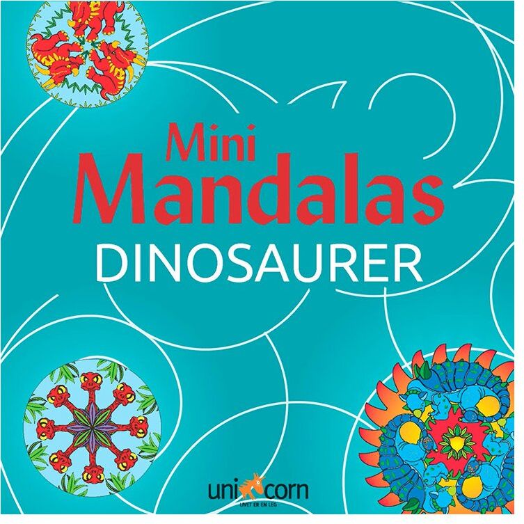 Mandalas Mini Mandalas- Dinosaurer