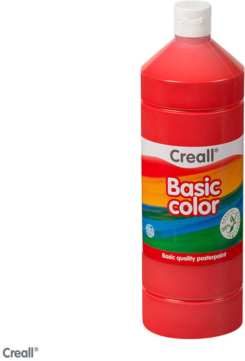 Creall Basisfarge 1000ml - Rød