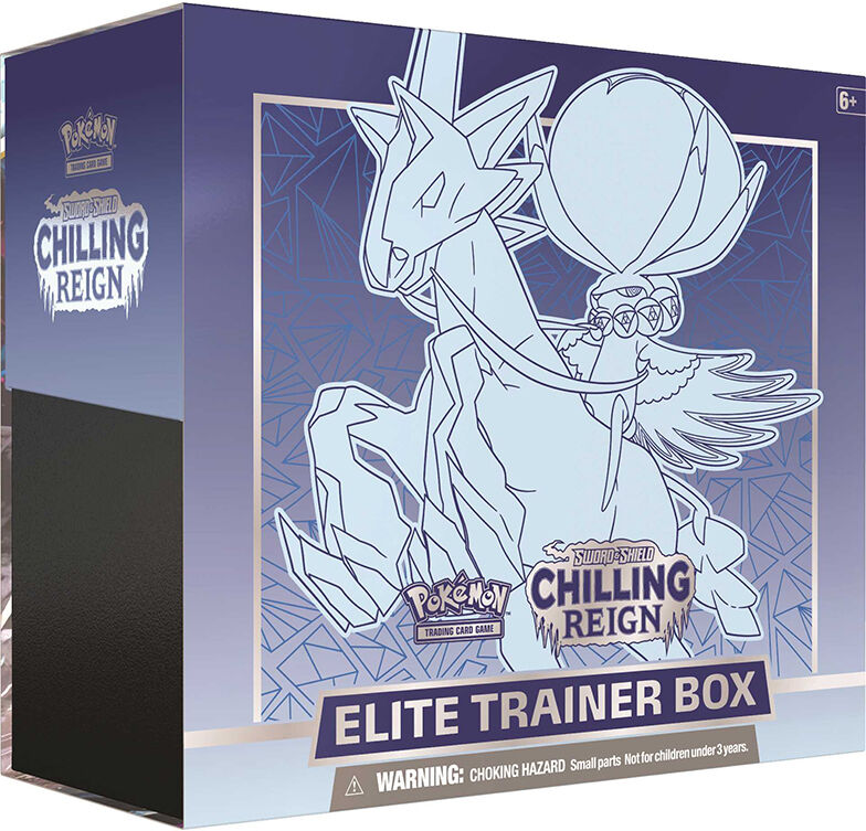 Pokemon Pokémon Swsh Chilling Reign Elite Trainer Box - Ice Rider Calyrex