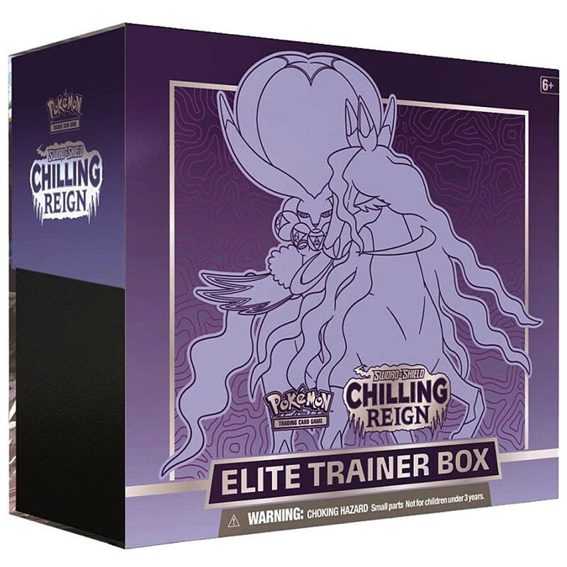 Pokemon Pokémon Swsh Chilling Reign Elite Trainer Box - Shadow Rider Calyrex