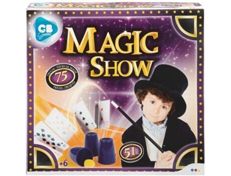 Cb Toys Kit de Magia Magic Show (1x1x33,5 cm - 6 anos)