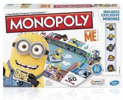 Hasbro Jogo de Tabuleiro Monopoly: despicable Me