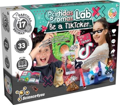 Science4you Kit de Ciência Be a TikToker (Idade mínima: 8 anos)