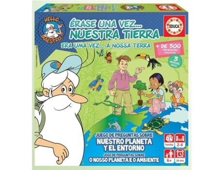 Educa Jogo tivo Era Uma Vez a Nossa Terra (Idade Mínima: 6 anos)