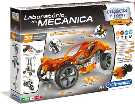 Clementoni Kit de Ciência Laboratório de Mecânica (Idade Mínima: 8 anos)