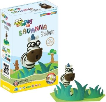 Jumpingclay Plasticina Zebra