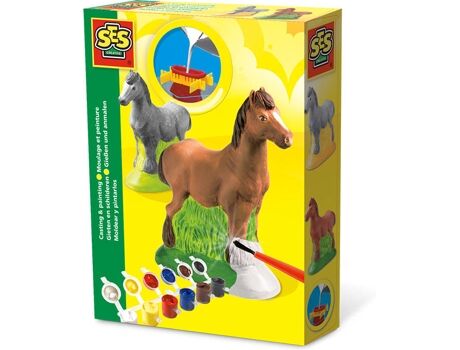 Creative Brinquedo para Pintar Horse Casting and Painting Set