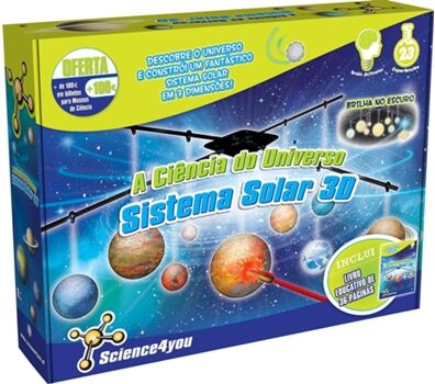 Science4you Kit de Montagem Sistema Solar 3D