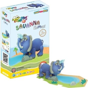 Jumpingclay Plasticina Elefante