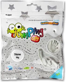 Jumpingclay Recarga de Plasticina Imitação de Pedra (50g)