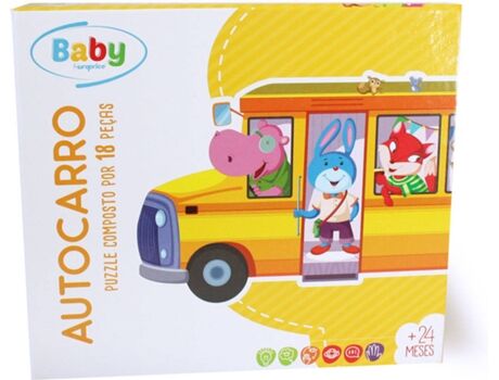 Europrice Jogo Educativo Autocarro (Idade Mínima: 3)