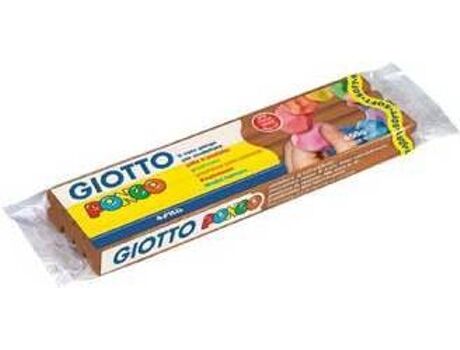 Giotto Plasticina Pongo Soft Castanho Claro (450 g)