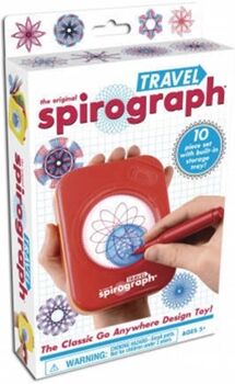 Spirograph Kit Desenho Viagem (Idade Mínima: 5 - 10 Peças)