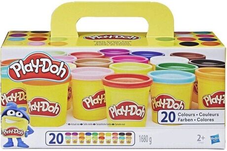 Hasbro Plasticina Playdoh pack 20 Super Color