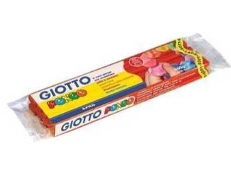 Giotto Plasticina Pongo Soft Vermelho (450 g)
