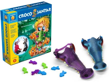 Concentra Jogo Criativo JOGOS Croco Jantar (Idade Mínima: 10)