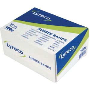 Gummiband LYRECO nr 18 80x2mm 100g