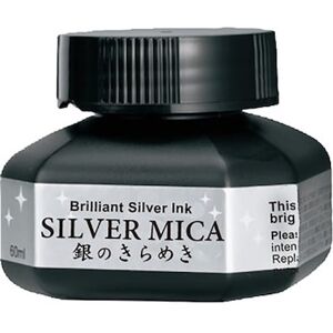 ZIG Mica Ink 60ml silver