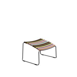 Houe - Click Footrest - Multi Color 1 - Flerfärgad - Utomhuspallar Och Puffar - Metall/plast