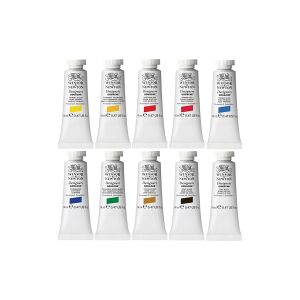 Winsor & Newton Designers Gouache sorterade färger   10st x 14 ml