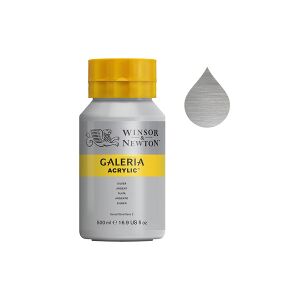 Winsor & Newton Galeria Akrylfärg 617 Silver   500 ml