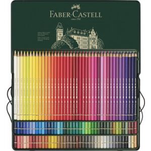 Faber-Castell Polychromos Färgpennor I Plåtask, 120 Färger