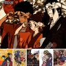 FIYO Fullständig 5D-diamantmålning Anime Samurai Champloo 5D-diamantmålning