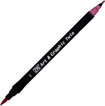 ART Zig Art & Graphic Twin dark pink 6st