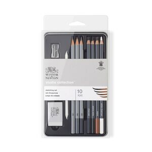 Winsor & Newton Winsor & ton Sketching Set X 10 Pieces