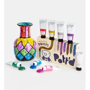 Pott'd Premium Acrylic Pottery Paint Set - glitterpaint