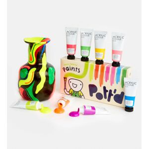 Pott'd Premium Acrylic Pottery Paint Set - neonpaint