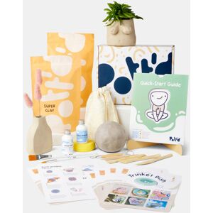 Pott'd Air Dry Clay Home Pottery Kit - classic