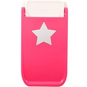 Creative Labs Vaessen Creative Heavy Duty Medium, Star, Strong Punch for Paper, Cork, Foam, Shrink Plastic and Other Craft Supplies, Cut-Out Size 2.5 cm in Diameter, Pink