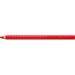 Faber Castell 110921 "Jumbo Grip Bright Geranium Crayon, Red