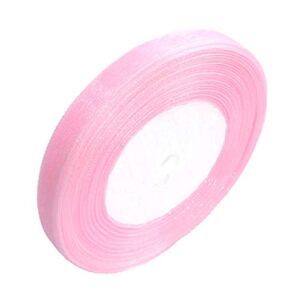 GCS 10mm Organza Ribbon - Pink - 50 Yards / 46 Meters Rolls