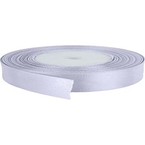 Trimming Shop 3mm x 25 Metres Double Sided Satin Polyester Ribbon Rolls for Gift Wrapping & Packaging, DIY Art & Crafts, Bows, Cake, Christmas, Wedding Card & Home Decorations, Lilac Mist