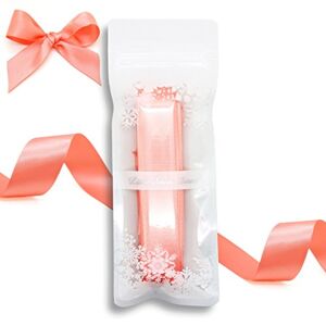 Little Snow Direct&#174; 16mm(5/8") x 5 Metres Double Sided Satin Ribbon - Light Coral