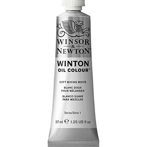 Winsor & Newton Winton Oil Paint, Soft Mixing White, 37ml Tube