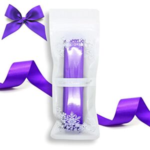 Little Snow Direct&#174; 16mm(5/8") x 5 Metres Double Sided Satin Ribbon - Cadbury Purple