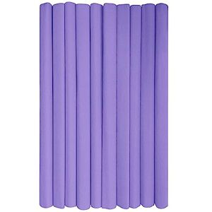 Interdruk - Crepe Paper Rolls for Kids, DIY and Decorations - Pack of 10 Reels (50cm x 200cm, 28g/m2) - 14 Lilac