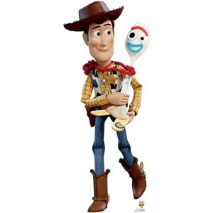 STAR CUTOUTS SC1359 Life Size Cut Out Woody & Forky Toy Story 4 164cm Tall, Multicolour,REGULAR