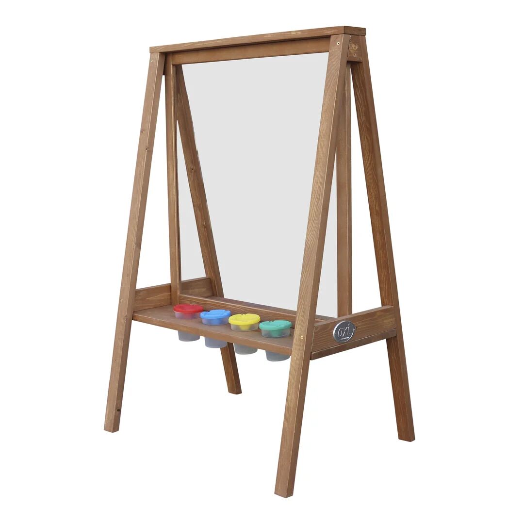 AXI Eric Double Sided Board Easel brown 70.0 W x 50.0 D cm