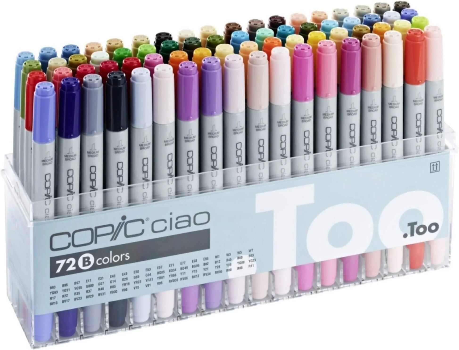 COPIC Ciao Marker Set of 72 Colours Set B