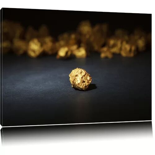 East Urban Home Gold Nugget Photographic Print on Canvas East Urban Home Size: 70cm H x 100cm W  - Size: 60 cm H x 80 cm B